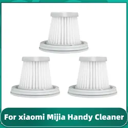 Pièces de rechange filtre Hepa pour aspirateur Xiaomi Mijia, accessoires de rechange sans fil pour Mini aspirateur pratique SSXCQ01XY, maison et voiture, 3 pièces 