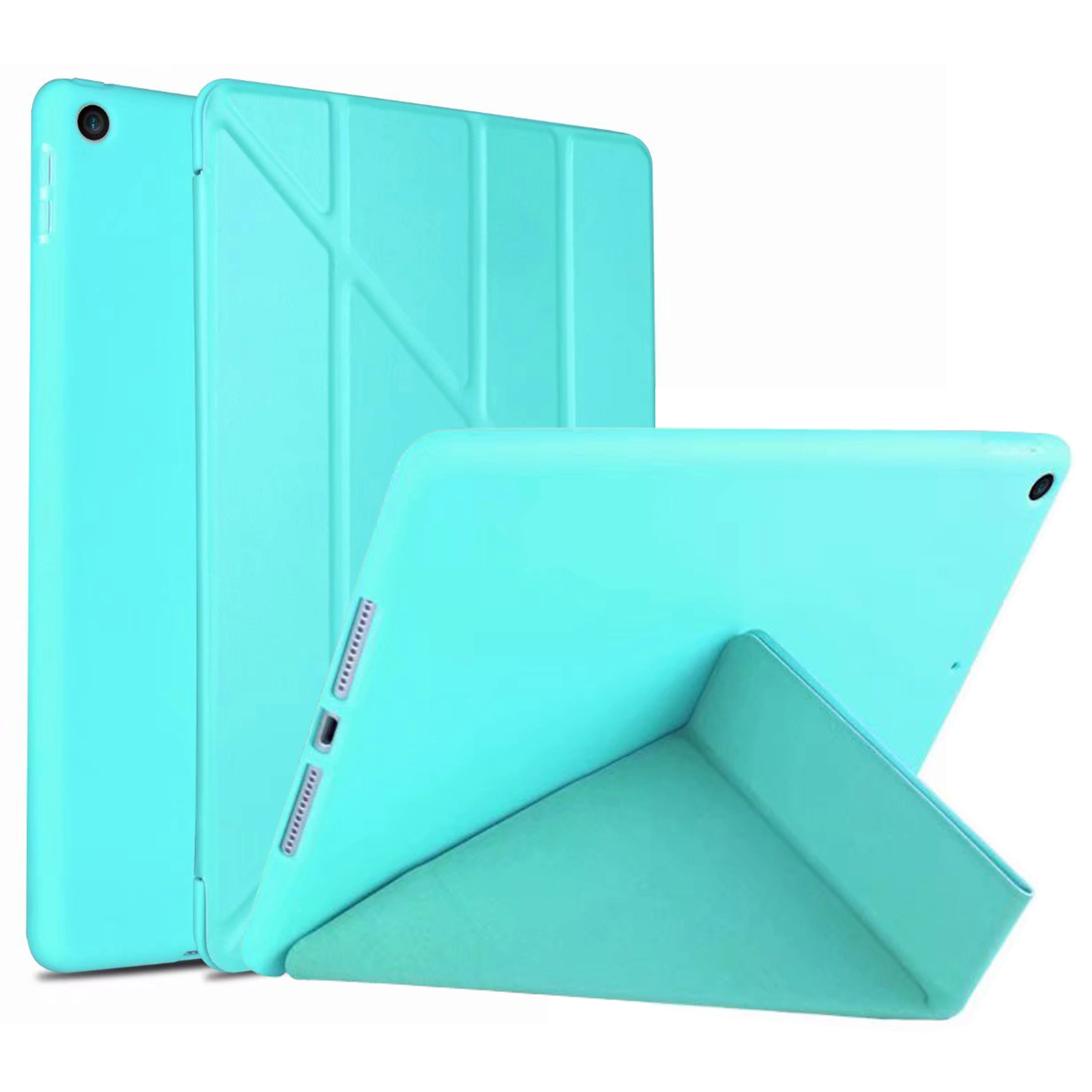 Чехол для ipad 9,7 10,2 6-го 7-го поколения Air 3 2 1 из искусственной кожи Smart Auto Sleep Wake Cover Pro 10,5 дюймов TPU силиконовый чехол