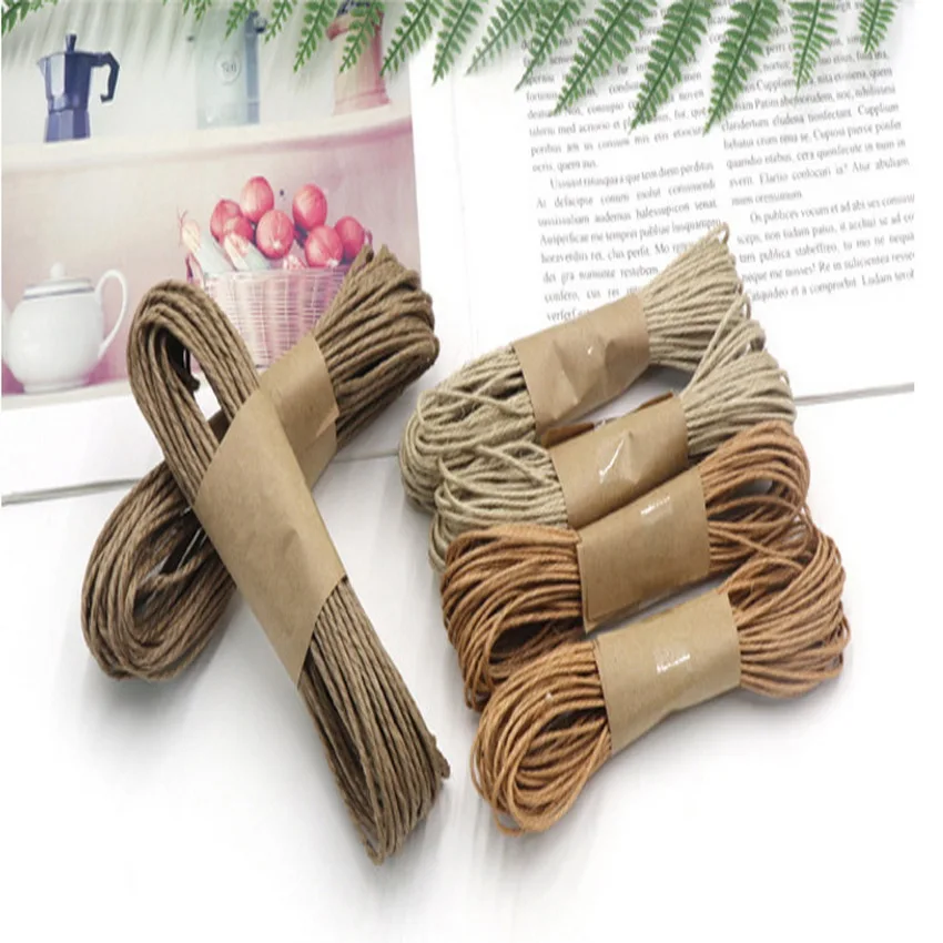 

10M Waxed Hemp Rope Line Handmade DIY Creative Photo Wall Decoration Rope Black Waxed Cotton Rope Wax Line Strap Necklace Rope