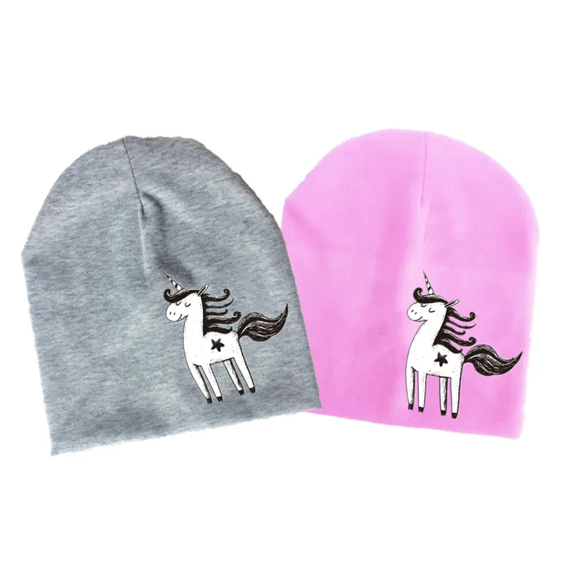 brand baby cap unicorn animal children's Autumn Baby girl Hat Boy Cap Kids cotton Beanie bonnet Children for boy toddler hat