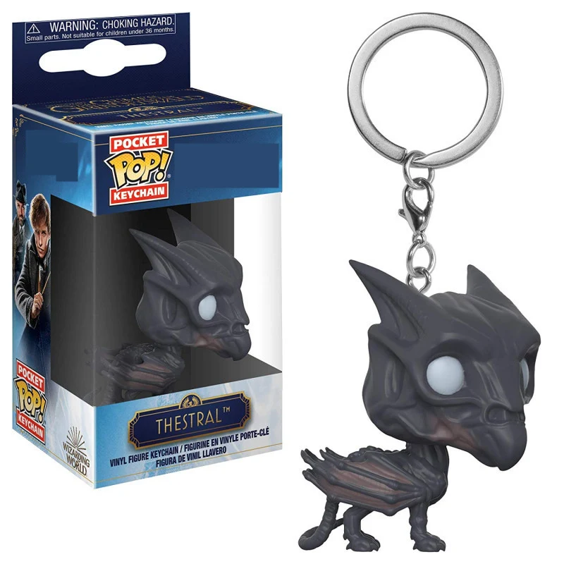 FUNKO POP Новое поступление Карманный Брелок для ключей POP Niffler Pickett Thestral Коллекция фигурка для детей рождественские подарки