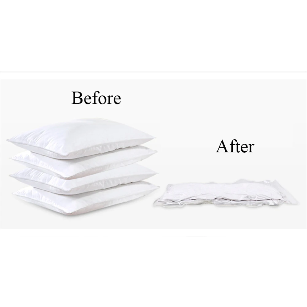 

Vacuum Bag Travel Bags Home Organizer Transparent Border Foldable Clothes Organizer Seal Space Saver Clothe Storage Bag Luggage