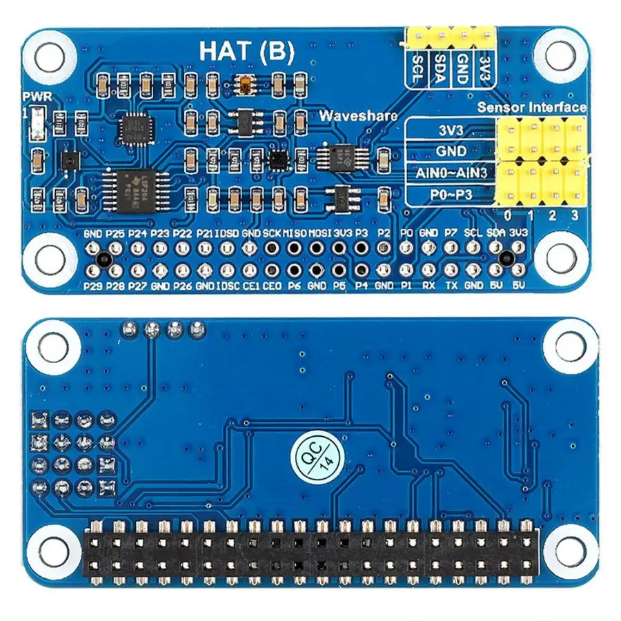 Бортовой гироскоп барометры датчик Плата расширения для Raspberry Pi серии материнских плат модуль датчика