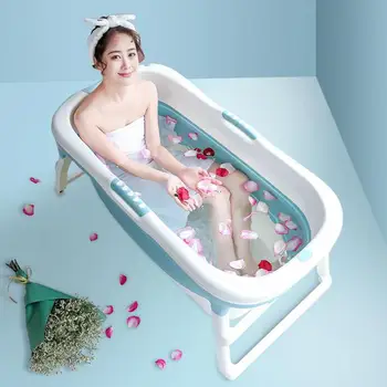 

Adult Foldable Bathtub Bath Artifact Bath Bath Bath Bath Bath Bath Bath Bath Bath Barrel Thickening Dual Female Body Adult Bath