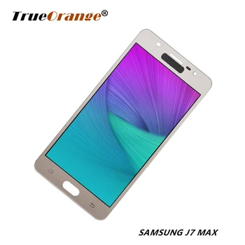 

For Samsung J7 Max LCD G615 Touch Screen Digitizer Assembly with Frame Repacement Mobile Accessories