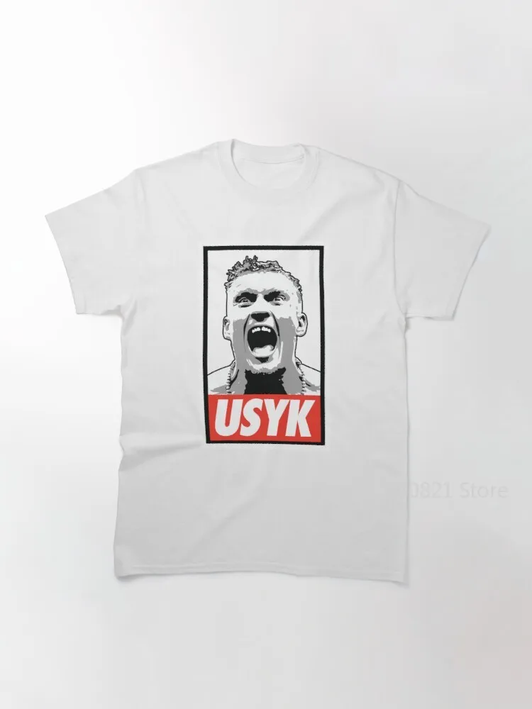 Usyk – Obey the Champ Classic T-Shirt | Мужская одежда