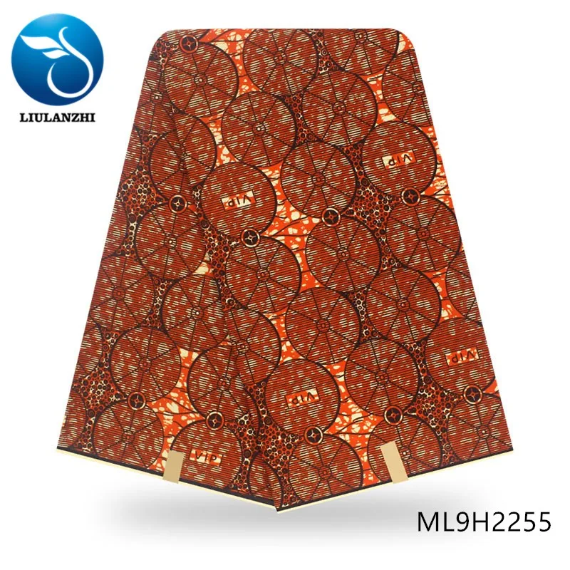 LIULANZHI высокое качество хлопок воск принты 6 ярдов/партия Анкара швейный воск материал платье Африканский Воск Печать ML9H2243-55