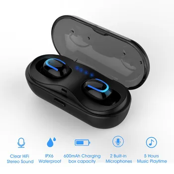 

Original Daywemet HBQ-Q13S TWS Bluetooth V5.0 Stereo Sports 5 hours Earphones True Wireless Stereo Daywemet Q13S TWS 600mah