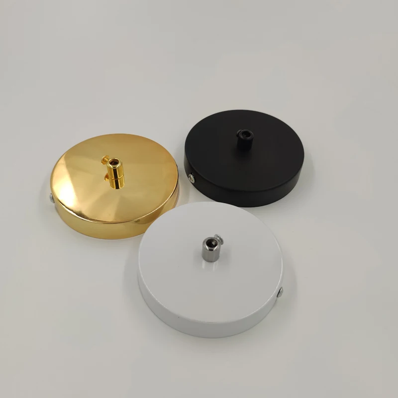 Ceiling Plate Vintage Round 10cm Lighting Accessories Pendant Lamp DIY +Lock Wire Lamp Base decorative lights lamp base led lamp base pendant light hook