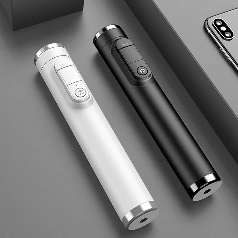 

New Style Tripod Aluminum Alloy Photo Live Mobile Phone Universal Bluetooth Remote Control Selfie Stick