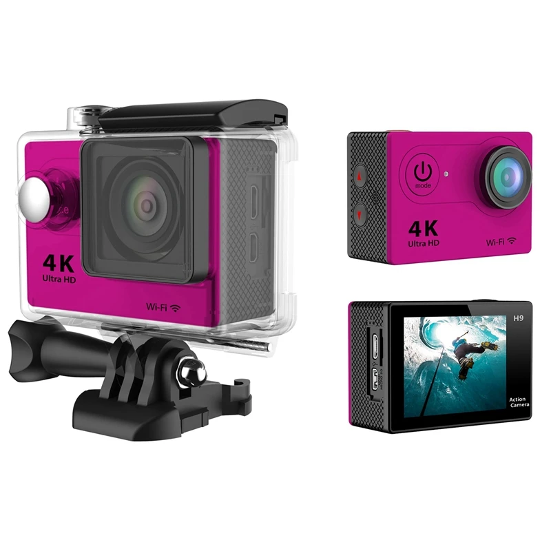 H9R Wifi камера 1080P Ultra 4K Спортивная экшн Водонепроницаемая дорожная видеокамера-Горячая Распродажа