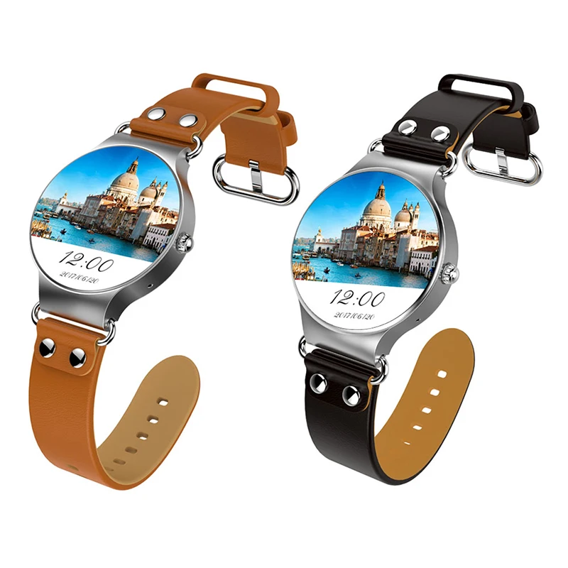 696 KW98 Smartwatch Android 8GB Health Heart Rate Sports Tracker GPS Bluetooth