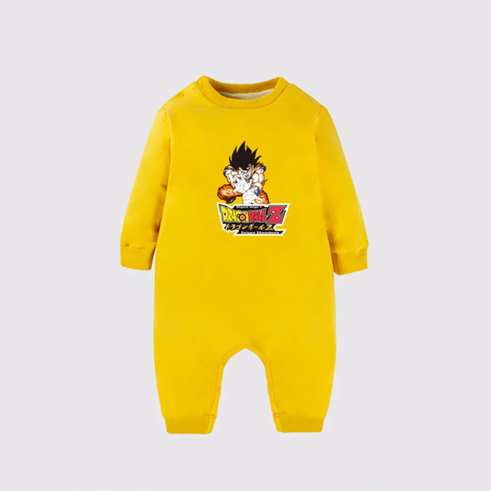 Зимние комбинезоны для маленьких детей; хлопковые боди для новорожденных девочек и мальчиков; одежда с длинными рукавами и героями мультфильмов; модная детская одежда - Цвет: yellow color 1