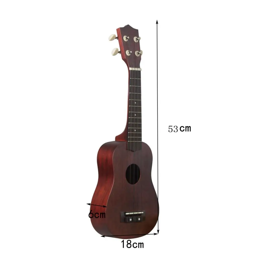 Профессиональный 21 дюймов Ukelele Sapele 4 струнная гитара для музыкального инструмента подарок
