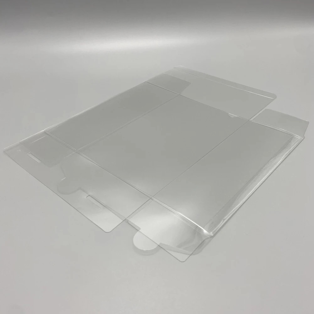 Muito Transparente Pet Caixa de Armazenamento Caixa de Exibição de Plástico para Ps5 Jogo Controlador Dualsense Coleção Caixa de Proteção 10 Peças - Image 2