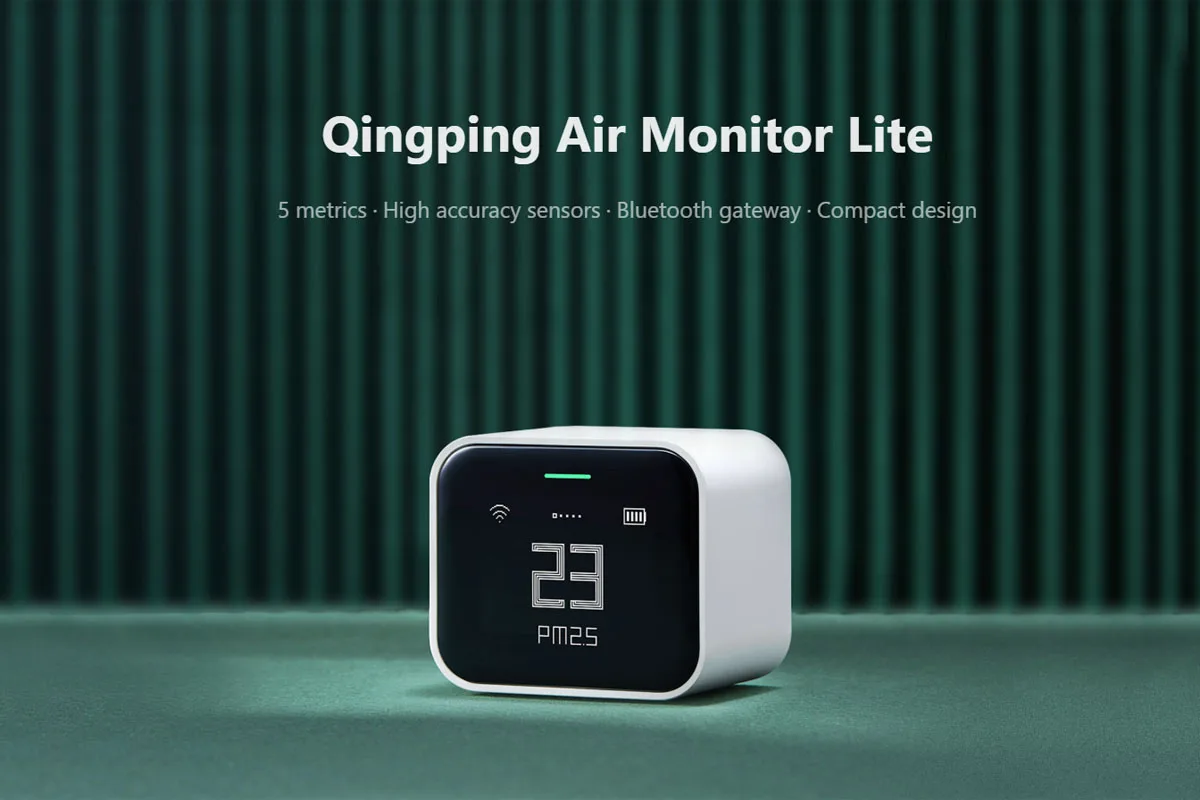 Qingping Air Detector Lite Mi Home APP Control description image