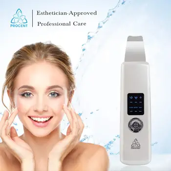 

Ultrasonic Deep Face Cleaning Machine Skin Scrubber Remover Wrinkles And Spots Facial Whitening Lifting Dirt Blackhead Remover