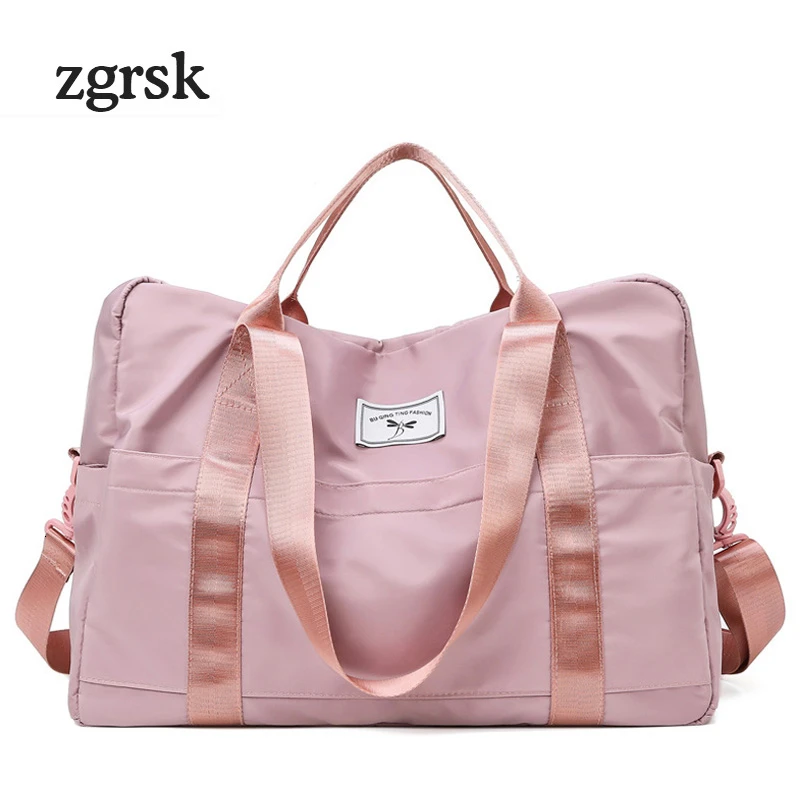 

Waterproof Travel Duffle Bag Dry Wet Separation Long Distance Clothing Shoes Handbag Carry On Luggage Bag Mummy Storage Bags