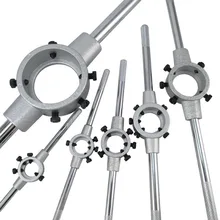 1pc multi tamanho dados chave circular rosqueamento ferramentas morrer alça para M3-M4 M7-M9 M10-M11 M12-M16 M18-M22 M24-M27 M30-M36