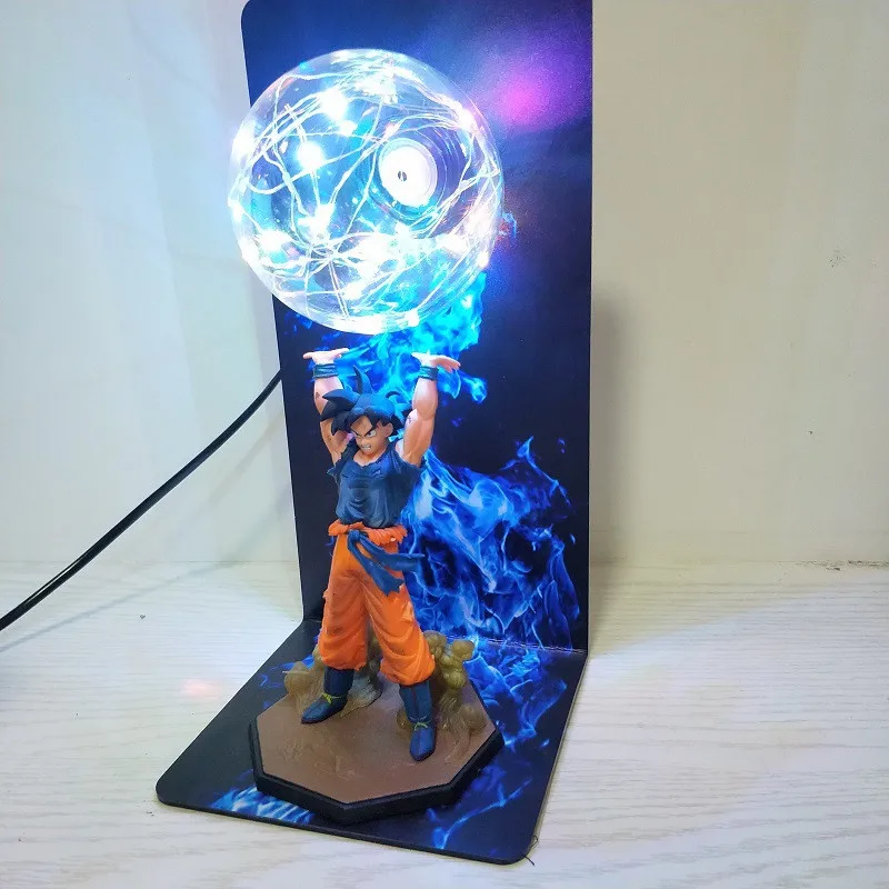 Led Night Light Dragon Ball Goku Force Bombs Creative Table Lamp Decorative Lighting Led Night Light Holiday Gift For Children Led Night Lights Aliexpress