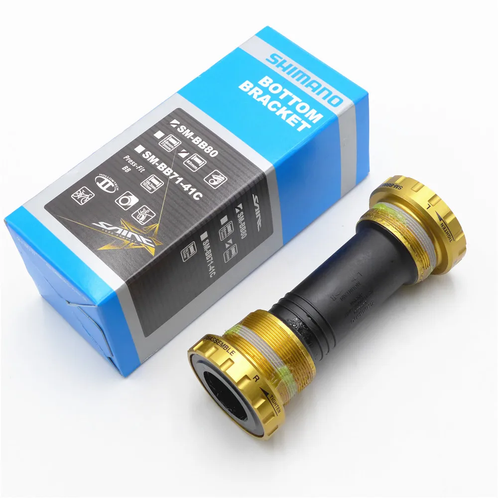 Movimento Centrale Filettato 68/73Mm 83Mm Della Mountain Bike Di Shimano Saint Sm-Bb80 Mtb