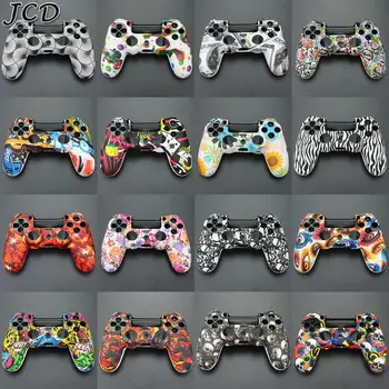 

JCD Soft Silicone Gel Rubber Case Cover For SONY Playstation 4 PS4 Controller Protection Case For PS4 Pro Slim Gamepad