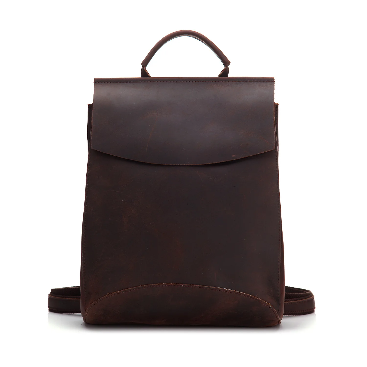 AETOO Genuine leather backpack New Crazy Horse Leather Backpack Mens and Womens Backpack Head Layer Leather Handmade backpack