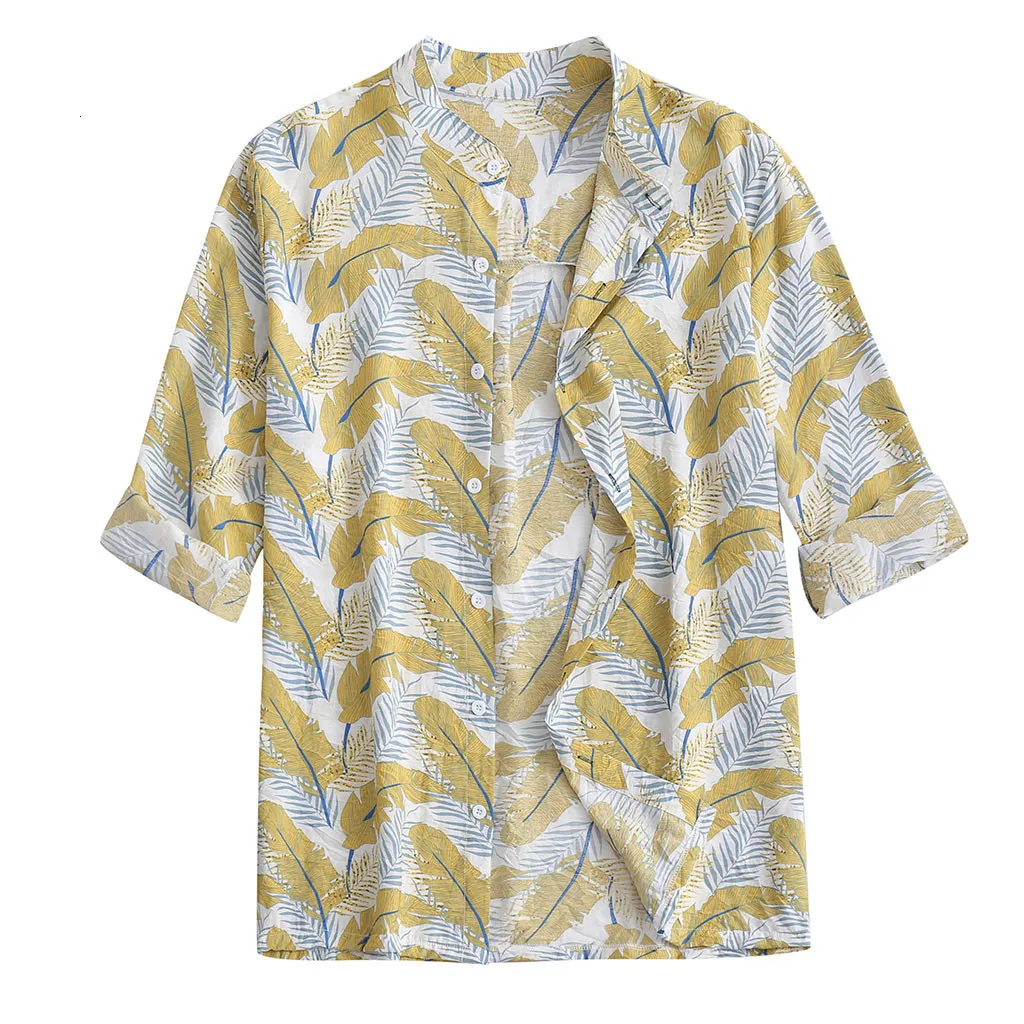 Мужские рубашки с длинным рукавом camisa masculina мужская Осенняя Модная рубашка Повседневный пляжный костюм с длинным рукавом Топ Свободная