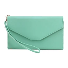 Открытый Мульти карты Органайзер Кошелек RFID Блокировка путешествия Обложка для паспорта складная сумка женская тонкий браслет