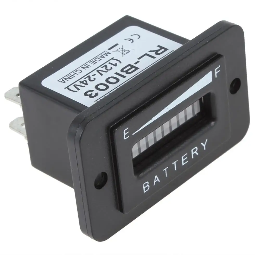 Batterie Voltmeter Batterieanzeige Ladekontrollanzeige Ausf u Farbe n Wahl 