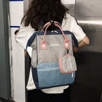 

Mummy Bag Nappy Bottle Bag Large Capacity Baby Bag Travel Backpack Nursing Bag School Ladies Female Small Multi-Function Kids