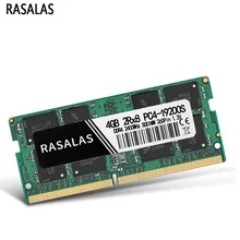 Rasalas-Memoria Ram para ordenador portátil, DDR4, 8G, 4G, 17000, 19200, 21300MHz, SODIMM