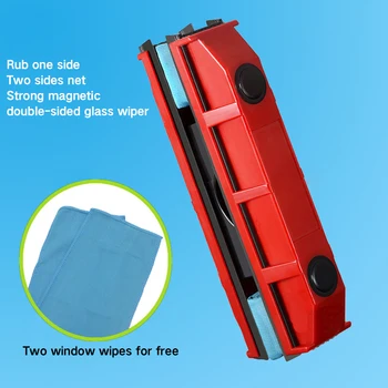 

Highrise Magnetic Window Cleaner Double Side Magnetic Window Wiper Glass Cleaner Brush For Washing Household Glass Cleaning Tool