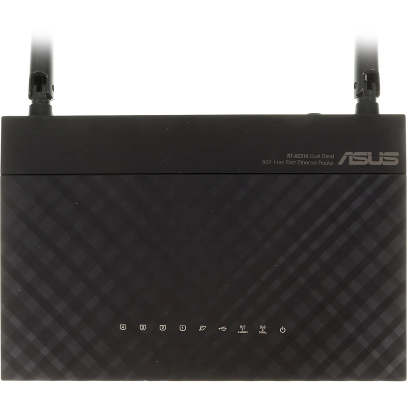 Беспроводной роутер ASUS RT-AC51U, черный