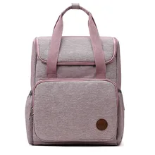 Bolsa de pañales de maternidad, mochila portátil de tela Oxford, bolsa de pañales de gran capacidad, bolsa de lactancia multifuncional, 36x30x18CM