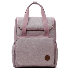 Sac à langer de maternité 36x30x18CM, sac à dos Portable en tissu Oxford, sac à couches de grande capacité, sac d'allaitement multifonctionnel 