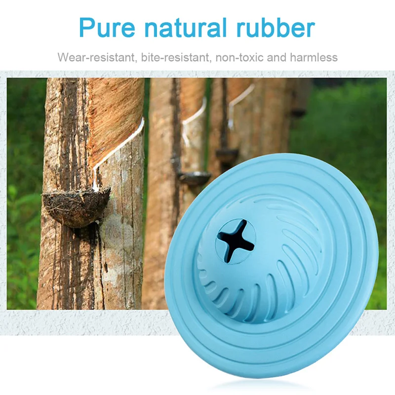 Wisedom Dog Treat Ball IQ наружная Интерактивная пищевая дозирующая головоломка игрушки для средних и больших собак погоня за жевательной игрушкой для домашних животных
