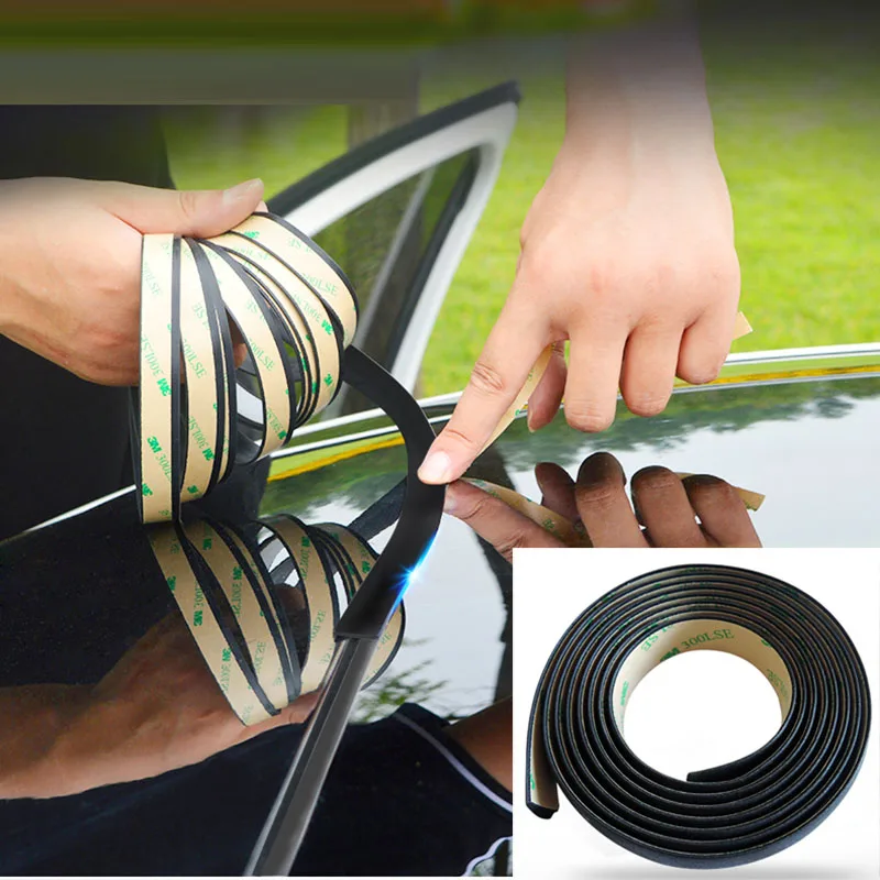 3M Car Window Sealant Rubber Sunroof Triangular Sealed Strips Seal Trim For Peugeot 206 207 208 301 307 308 407 2008 3008 | Автомобили и
