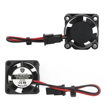 Ventilateur de refroidissement pour Spider Hotend, en plastique, Compatible avec imprimante 3D anti moustiques, pour extrudeuse de moustiques, 2 pièces, 2510