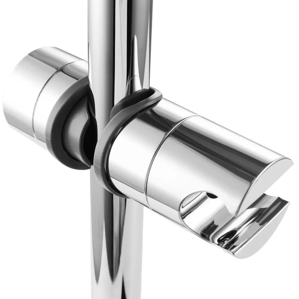 Sturdy Shower Base Plating Home Bathroom Accessories Sprayer Stand Adjustable Rail Bracket Lifting Shower Seat ABS