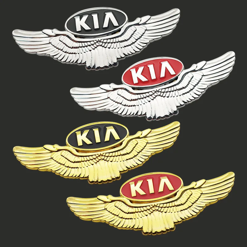 

Metal Car Emblem Badge Decal Rear Bumper Trunk Sticker for Kia Ceed Rio Sportage R K3 K4 K5 Ceed Sorento Cerato Optima
