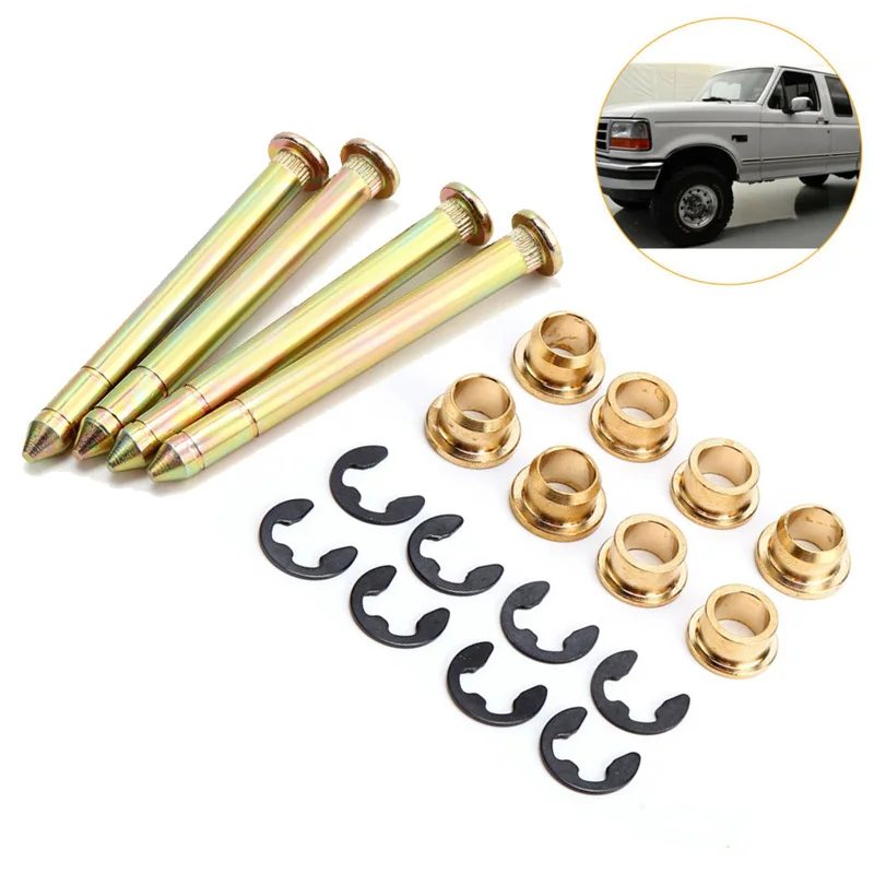20pcs/set Car Door Hinge Pins&Pin Bushing Kit For Ford Bronco F150 F250 F350 Door Series Car Decoration Accessories