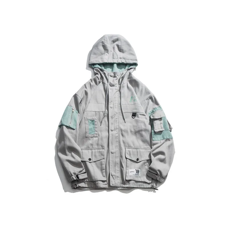 

Yi dao Vintage 19 Autumn New Style Japanese Style Workwear Coat Men's Hiphop Hip Hop Tops Fashion Retro Casual Jacket