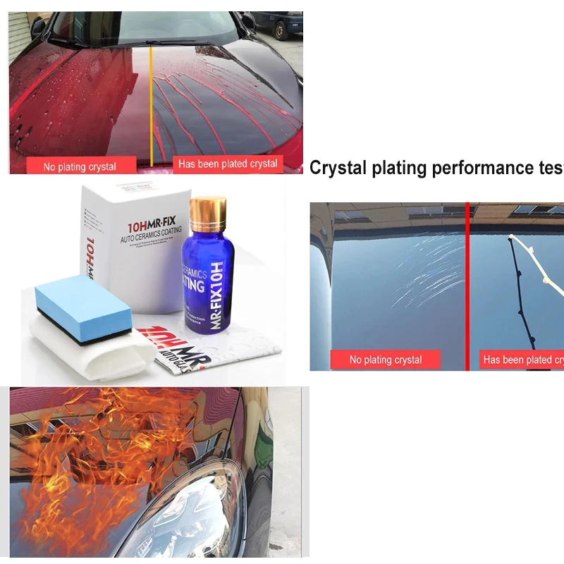 30ml Hardness 10H Super Hydrophobic Car Glass Coating Car Liquid Coat Paint Care Durability Anti