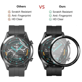 

Soft Film For Huawei watch GT2e/GT2 46MM Screen Protector For GT 2 46mm/GT 2e full 3D Curved Scratch Proof Protective film