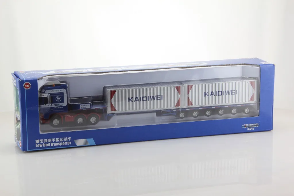 Cadeve 1: 50 625022 сплав Грузовой автомобиль сверхмощный грузовик модель контейнерного прицепа