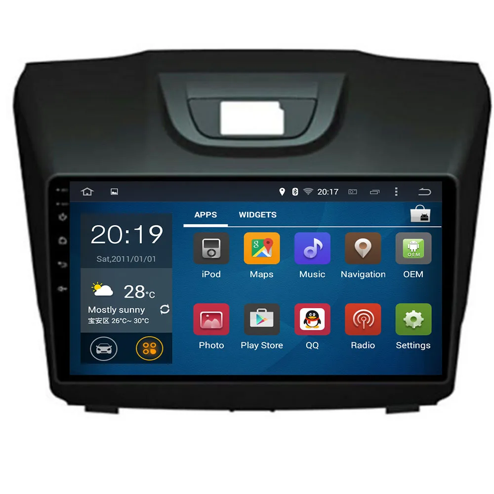 

4G+32G 9 inch Android 9.0 Car DVD GPS Tape Recorder for Chevrolet Trailblazer/S10/Colorado Isuzu D-max MU-X Chevy Car Head Unit