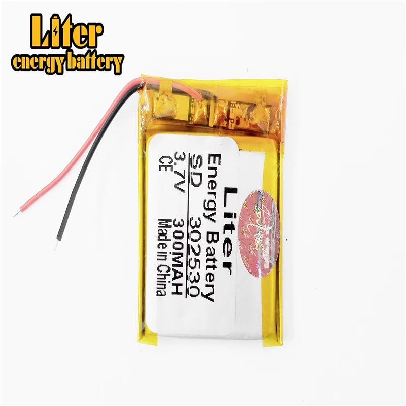 302530 3.7V 300mah Lithium polymer Battery with Protection Board For MP4 Digital Products