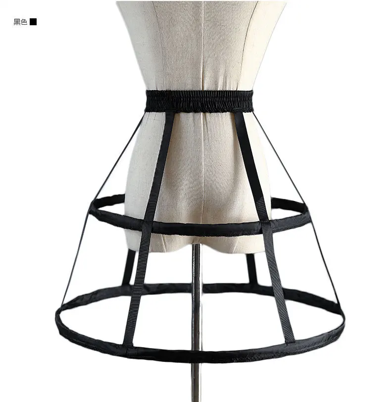 2-HOOPs Bride Hollow out Birdcage for Bridal Crinoline Petticoats A Line Wedding Accessories Underskirt petticoat skirt,petticoat underskirt,wedding underskirt,wedding petticoat