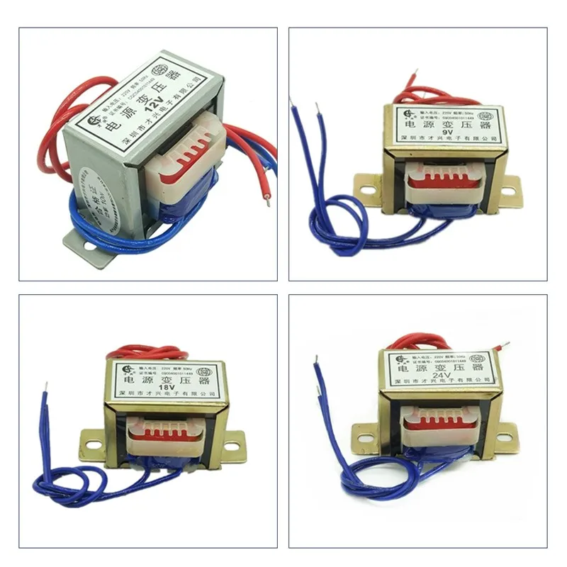 Multi-Wattage Power Transformer with Versatile AC Input and Output Options